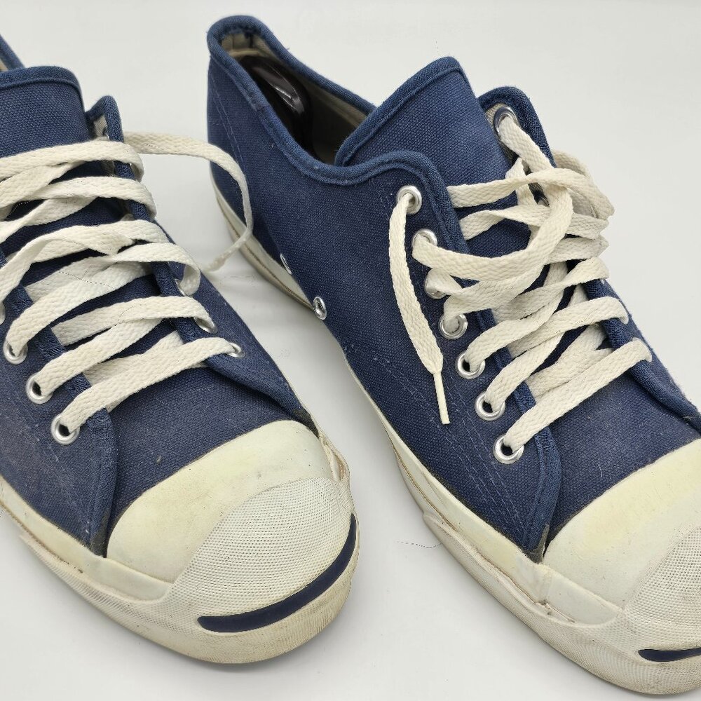 Converse Jack Purcell Navy Men's Size 10 Vintage